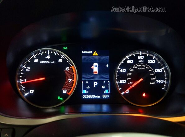 JA4ATWAA0SZ044398 2025 MITSUBISHI ECLIPSE Черный Вид щитка приборов