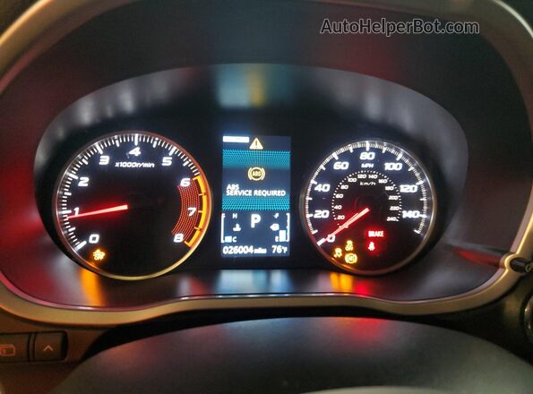 JA4ATWAA3RZ000857 2024 MITSUBISHI ECLIPSE White Instrument cluster view