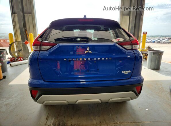JA4ATWAA4RZ043023 2024 MITSUBISHI ECLIPSE Blue Հետևի տեսք