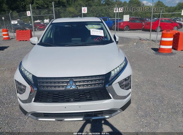JA4ATWAA4SZ034084 2025 MITSUBISHI ECLIPSE CROSS White ხელსაწყოთა პანელის ხედი