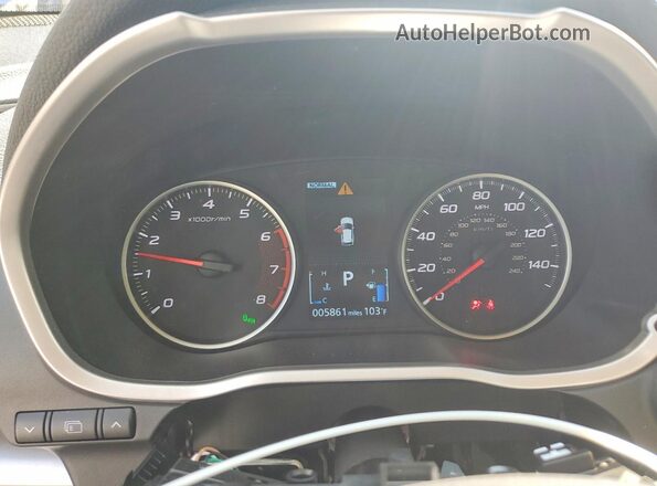 JA4ATWAA4TZ020378 2026 MITSUBISHI ECLIPSE Blue Widok zestawu wskaźników