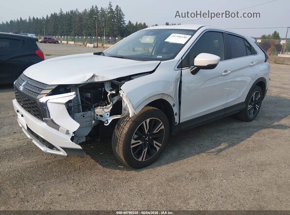 JA4ATWAA6SZ045295 2025 MITSUBISHI ECLIPSE CROSS White Vista tres cuartos delantera izquierda