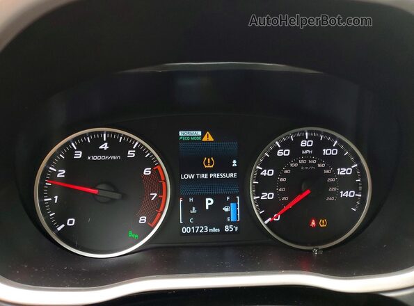 JA4ATWAAXTZ048993 2026 MITSUBISHI ECLIPSE Black Instrument cluster view