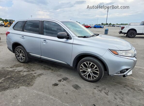 JA4AZ2A35HZ030403 2017 MITSUBISHI OUTLANDER Серебряный Передняя правая четверть
