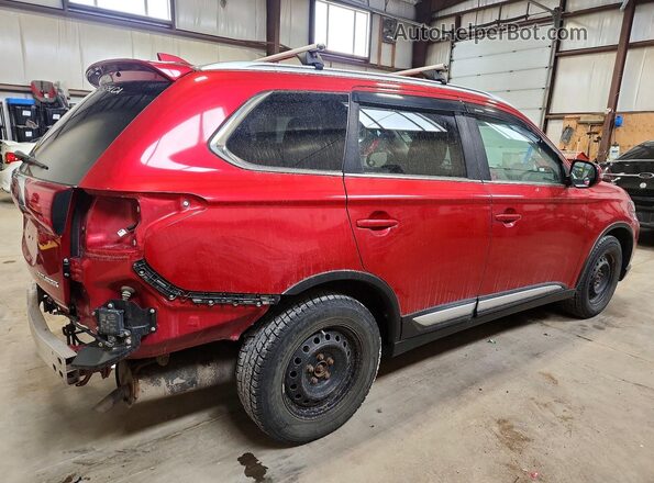 JA4AZ2A35HZ609682 2017 MITSUBISHI OUTLANDER Red უკანა მარჯვენა