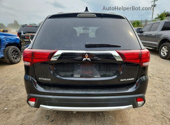 JA4AZ2A39HZ067065 2017 MITSUBISHI OUTLANDER Black Հետևի տեսք