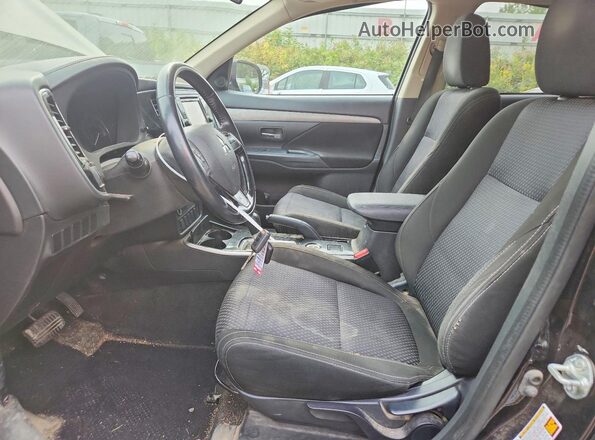 JA4AZ2A39HZ067065 2017 MITSUBISHI OUTLANDER Black Սալոնի դիմացի տեսք