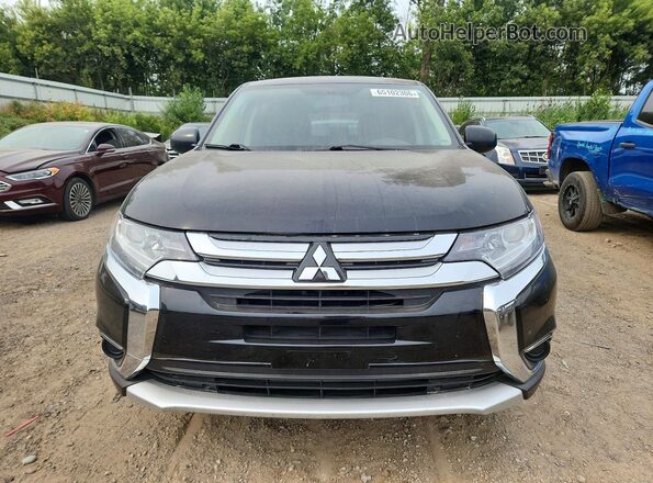 JA4AZ2A39HZ067065 2017 MITSUBISHI OUTLANDER Black Դիմացի տեսք