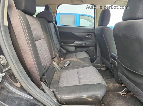 JA4AZ2A39HZ067065 2017 MITSUBISHI OUTLANDER Black Սալոնի հետևի տեսք