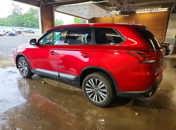 JA4AZ3A30LZ007593 2020 MITSUBISHI OUTLANDER Red უკანა მარცხენა