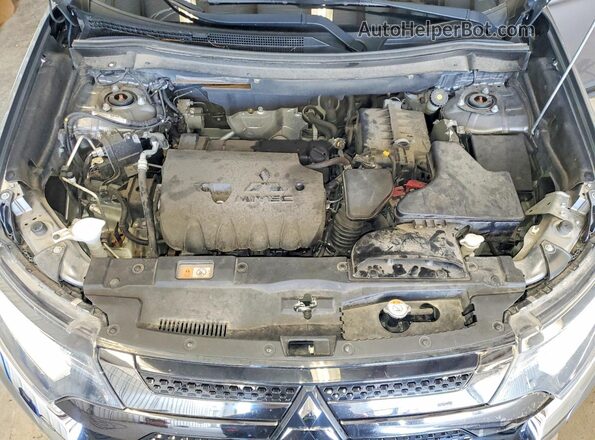 JA4AZ3A31KZ028774 2019 MITSUBISHI OUTLANDER Gray Vista del compartimento del motor