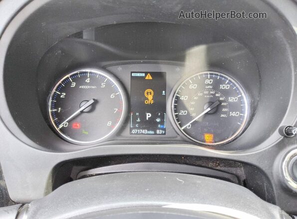 JA4AZ3A33LZ020936 2020 MITSUBISHI OUTLANDER Charcoal ხელსაწყოთა პანელის ხედი