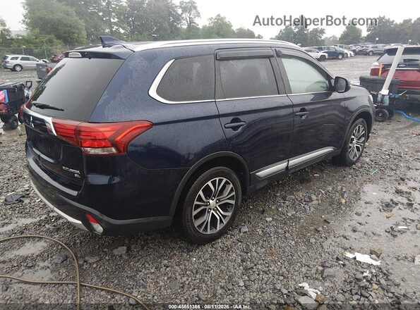 JA4AZ3A34JZ056809 2018 MITSUBISHI OUTLANDER Black Tył prawy
