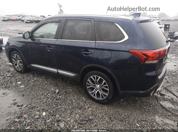 JA4AZ3A34JZ056809 2018 MITSUBISHI OUTLANDER Black Tył lewy