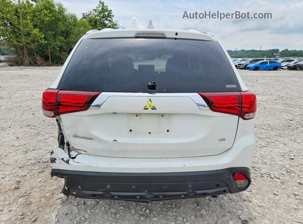JA4AZ3A36LZ005489 2020 MITSUBISHI OUTLANDER Белый Вид сзади