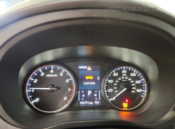 JA4AZ3A37GZ038832 2016 MITSUBISHI OUTLANDER Blue Instrument cluster view