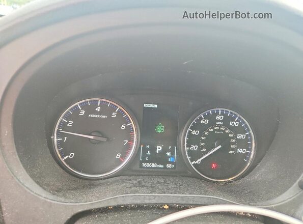 JA4AZ3A37HZ045880 2017 MITSUBISHI OUTLANDER Silver Instrument cluster view