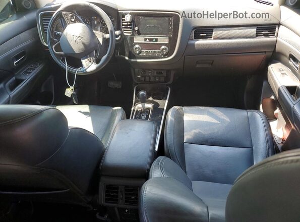 JA4AZ3A37KZ042176 2019 MITSUBISHI OUTLANDER Black Widok deski rozdzielczej