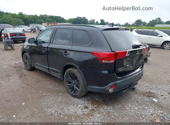 JA4AZ3A38JZ019505 2018 MITSUBISHI OUTLANDER Black Trasero izquierdo