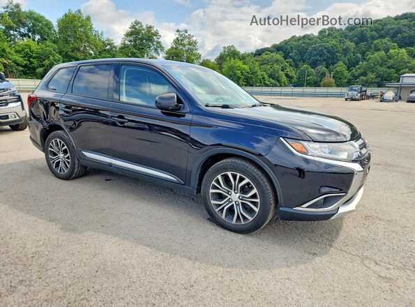 JA4AZ3A39GZ037892 2016 MITSUBISHI OUTLANDER Black Przód prawy