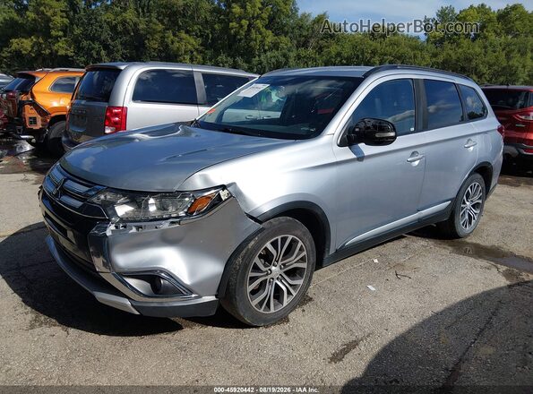 JA4AZ3A39GZ050593 2016 MITSUBISHI OUTLANDER Silver Przód lewy