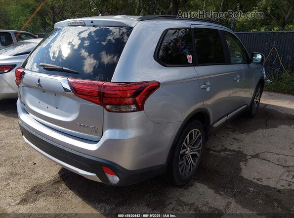 JA4AZ3A39GZ050593 2016 MITSUBISHI OUTLANDER Silver Tył prawy