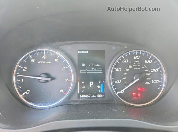 JA4AZ3A39JJ005160 2018 MITSUBISHI OUTLANDER Black Вид щитка приладів