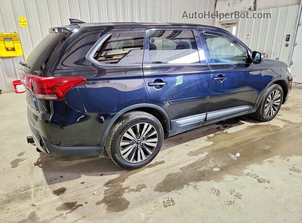 JA4AZ3A3XKZ006028 2019 MITSUBISHI OUTLANDER Черный Задняя правая четверть
