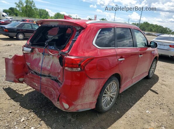 JA4J24A55LZ009013 2020 MITSUBISHI OUTLANDER Red Задня права чверть