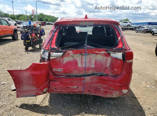 JA4J24A55LZ009013 2020 MITSUBISHI OUTLANDER Red Вид ззаду