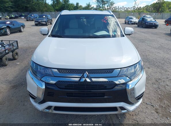 JA4J24A56KZ034436 2019 MITSUBISHI OUTLANDER PHEV White წინა ხედი