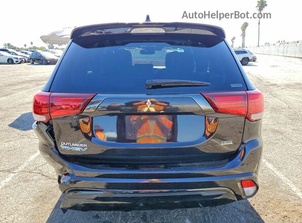 JA4J2VA78MZ000671 2021 MITSUBISHI OUTLANDER Maroon Rear view
