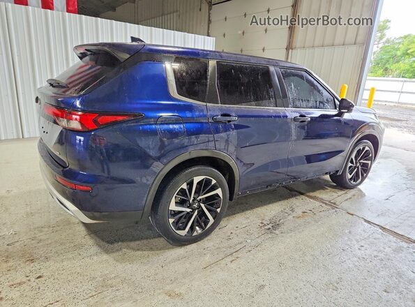JA4J3UA85PZ054577 2023 MITSUBISHI OUTLANDER Синий Задняя правая четверть
