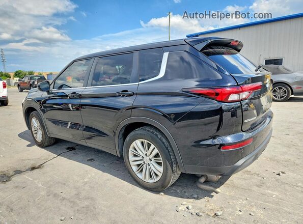 JA4J3UA85RZ071785 2024 MITSUBISHI OUTLANDER Black Задня ліва чверть