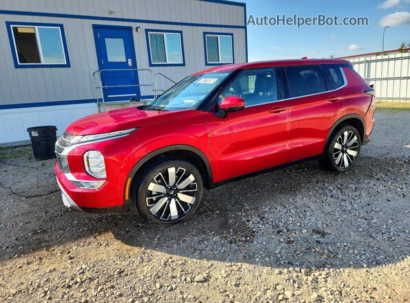 JA4J3VA82SZ035807 2025 MITSUBISHI OUTLANDER Red Tył lewy