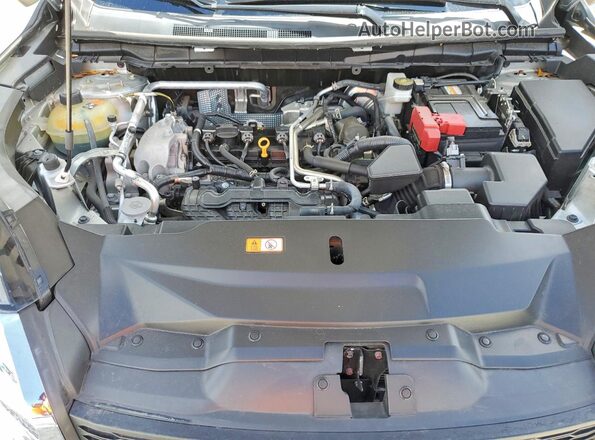 JA4J3VA85PZ009709 2023 MITSUBISHI OUTLANDER Silver Widok komory silnika