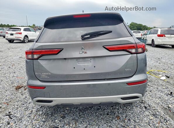 JA4J3VA86PZ010593 2023 MITSUBISHI OUTLANDER Gray უკანა ხედი
