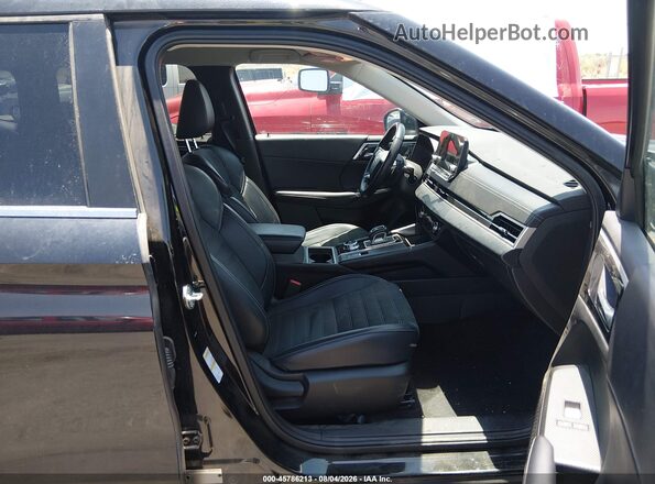 JA4J3VA86RZ078718 2024 MITSUBISHI OUTLANDER Black Սալոնի դիմացի տեսք