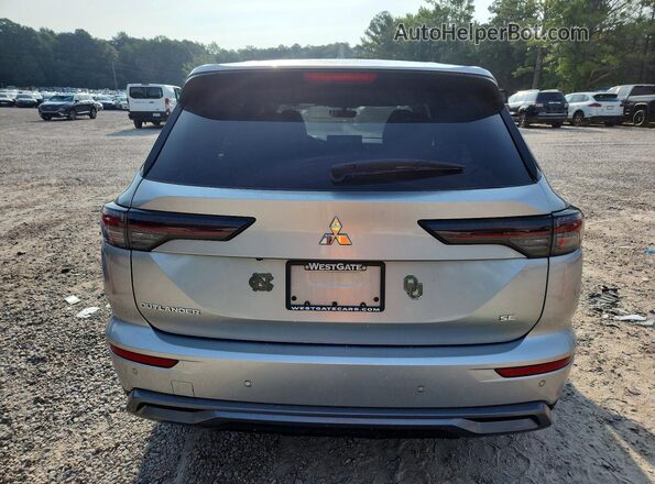 JA4J3VA86SZ013390 2025 MITSUBISHI OUTLANDER Silver უკანა ხედი