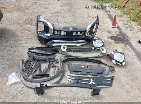 JA4J3VA87RZ078730 2024 MITSUBISHI OUTLANDER Blue Vista del cuadro de instrumentos