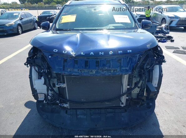 JA4J3VA89NZ088654 2022 MITSUBISHI OUTLANDER Blue Սալոնի հետևի տեսք