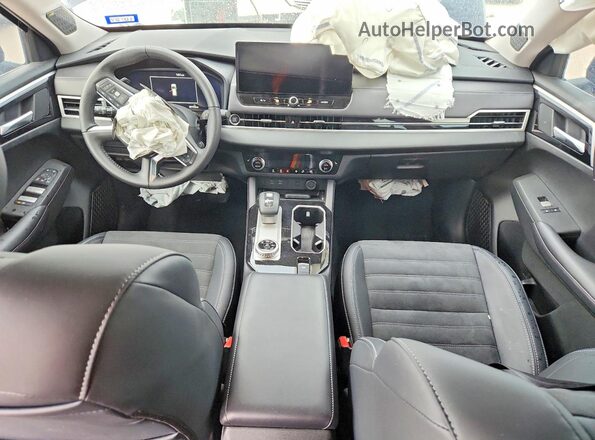JA4J3VA8XSZ050765 2025 MITSUBISHI OUTLANDER Blue წინა პანელის ხედი