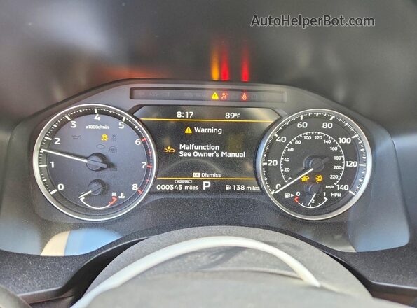 JA4J3VAB4TZ008573 2026 MITSUBISHI OUTLANDER Silver ხელსაწყოთა პანელის ხედი