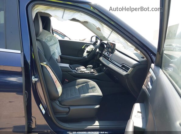 JA4J3VABXTZ042596 2026 MITSUBISHI OUTLANDER Blue Vista interior delantera