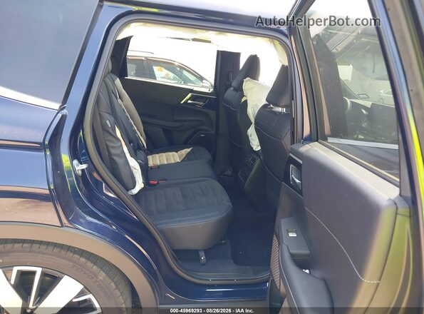 JA4J3VABXTZ042596 2026 MITSUBISHI OUTLANDER Blue Vista de la etiqueta del VIN