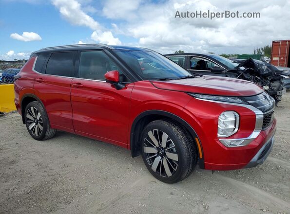 JA4J3WA81SZ023749 2025 MITSUBISHI OUTLANDER Red წინა მარჯვენა