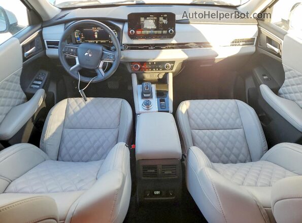 JA4J3WA82RZ039078 2024 MITSUBISHI OUTLANDER White Առջևի վահանակի տեսք