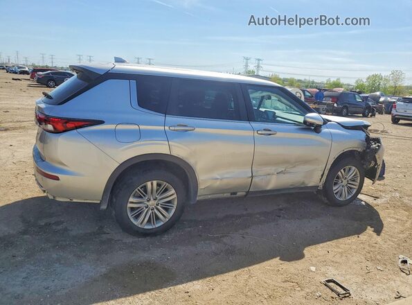 JA4J4TA80NZ044656 2022 MITSUBISHI OUTLANDER Серебряный Задняя правая четверть
