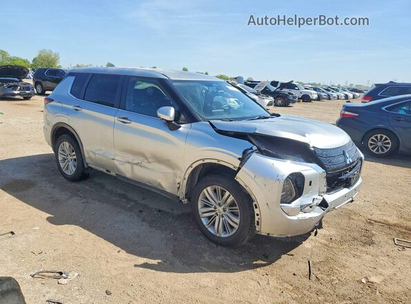 JA4J4TA80NZ044656 2022 MITSUBISHI OUTLANDER Серебряный Передняя правая четверть