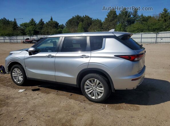 JA4J4TA80NZ044656 2022 MITSUBISHI OUTLANDER Серебряный Задняя левая четверть